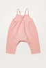 BE HAPPY ONESIE-DUSTY PINK