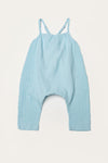 BE HAPPY ONESIE-BLUE SPA