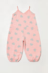 BE MINE ONESIE-ROSE