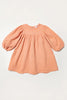 OH MY ANGEL COTTON DRESS-PEACH PAPAYA