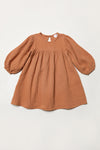 OH MY ANGEL COTTON DRESS-COPPER