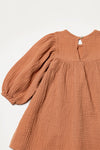 OH MY ANGEL COTTON DRESS-COPPER