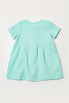 CUTIE PIE COTTON DRESS-SEAFOAM PALE