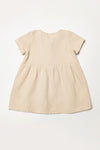 CUTIE PIE COTTON DRESS-STONE