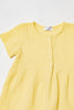 CUTIE PIE COTTON DRESS-BANANA