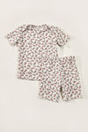 Flower Garden Short Sleeve Lounge Set