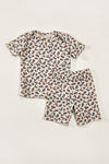 Flower Garden Short Sleeve Lounge Set