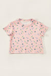 Playtime Short Sleeve T-shirt- Party Pink