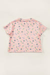 Playtime Short Sleeve T-shirt- Party Pink