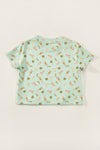 Playtime Short Sleeve T-shirt- Green Ash