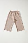 French Terry Culotte Pant